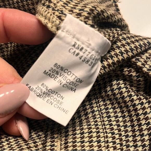 Sandrine Rose Plaid Cropped Pants - Picture 6 of 9